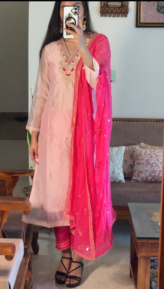Pink Mist Suit For Women | Designer Festive And Wedding Suit For Women
