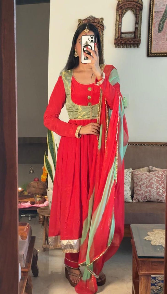 Manorama Anarkali Suit Suit | Out For Wedding Dreamy Suit For Women